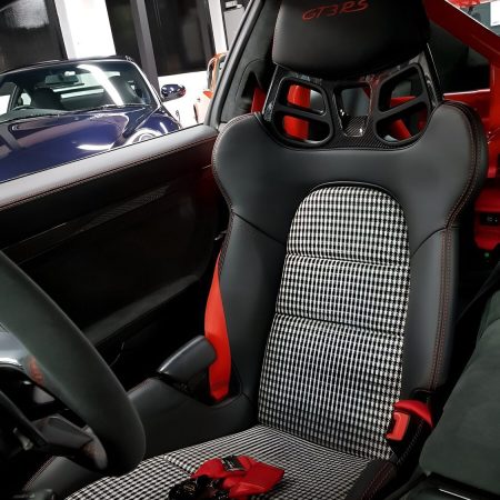Manthey Racing Porsche Pepita Design Seat Cushions for Porsche 911 GT2 RS / GT3 / GT3 RS / Cayman GT4