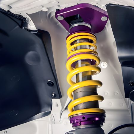 Manthey Racing 3-Way Adjustable Coilover Kit w/ Cancellation Kit for 981 Porsche Cayman GT4