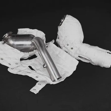 Capristo Catted Downpipes w/ Heat Blankets for Ferrari Portofino