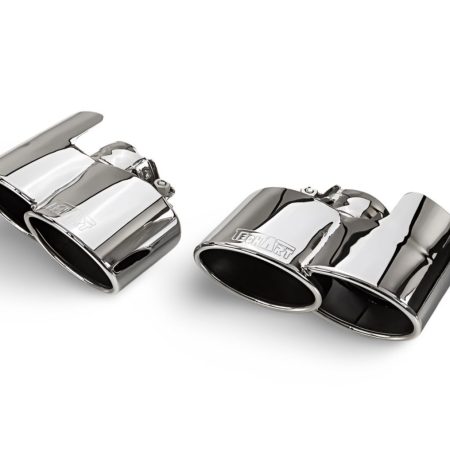TECHART Twin-Oval Exhaust Tailpipes (for OEM valved exhaust) for 997.2 Porsche 911 Carrera, S, 4 and 4S | Targa 4 and 4S [097.310.935.009/097.310.936.009]