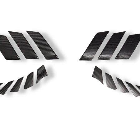 TECHART Carbon Front Fender Air-Outlet Louver Panels for 991.1 Porsche 911 GT3 RS [091.121.270.009/091.121.270.009G]