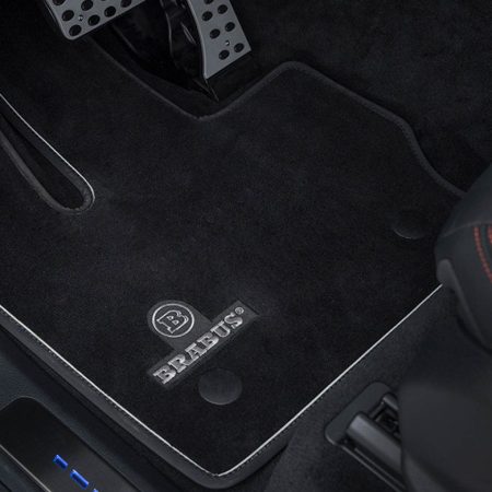 BRABUS Black Velour Floor Mats for W463A Mercedes-AMG G 63 / G 63 4×4²