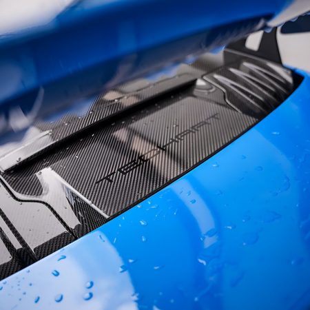 TECHART Carbon Rear Air-Intake Panel w/ Service Hatch for 992.1 Porsche 911 GT3