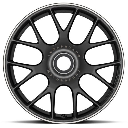 BBS CH-R Satin Black Wheel Set (19×9+53 / 19×12+45) for 997 Porsche 911 Widebody