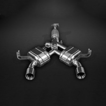 Capristo Valved Exhaust System w/ Carbon Diffuser for Alfa Romeo 4C [10AR04010003]