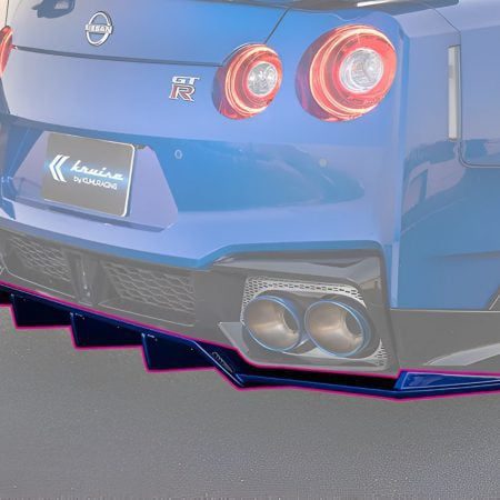 KUHL KRUISE Rear Floating Diffuser for R35 Nissan GT-R (2024+)