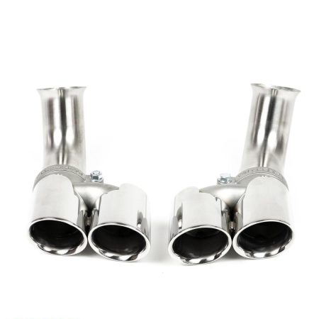 Fabspeed Deluxe Quad-Style Tips – Short for 996.2 Porsche 911 Carrera / 4S & GT3