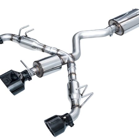 AWE Tuning Touring Edition Exhaust System w/ Diamond Black Tips for GZEA14 Toyota GR Corolla