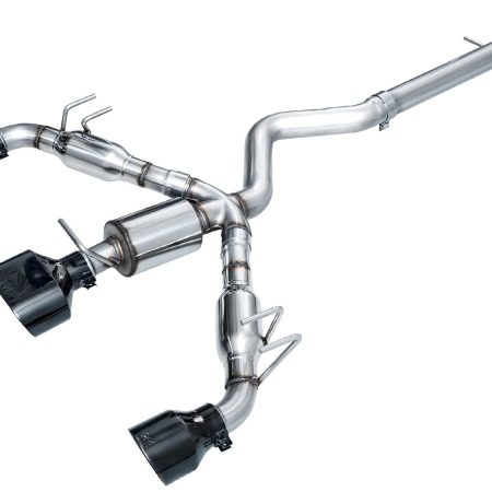 AWE Tuning Track Edition Exhaust System w/ Diamond Black Tips for GZEA14 Toyota GR Corolla