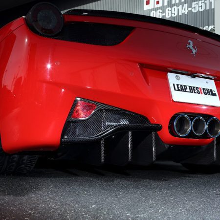 LEAP DESIGN Carbon Rear Diffuser for Ferrari 458 Italia