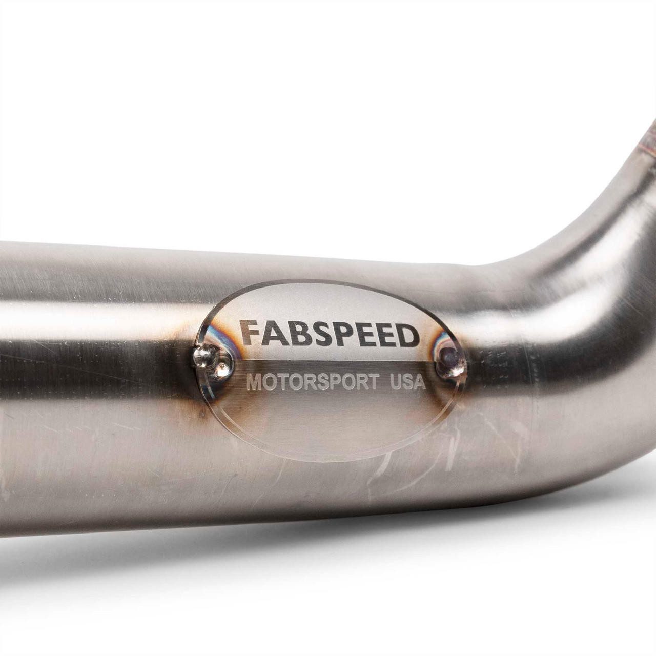 Fabspeed Over Axle Link Pipes for 982 Porsche 718 Cayman GT4 RS
