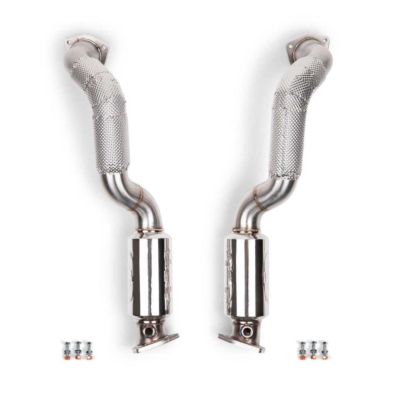 Fabspeed Over Axle Link Pipes for 982 Porsche 718 Cayman GT4 RS