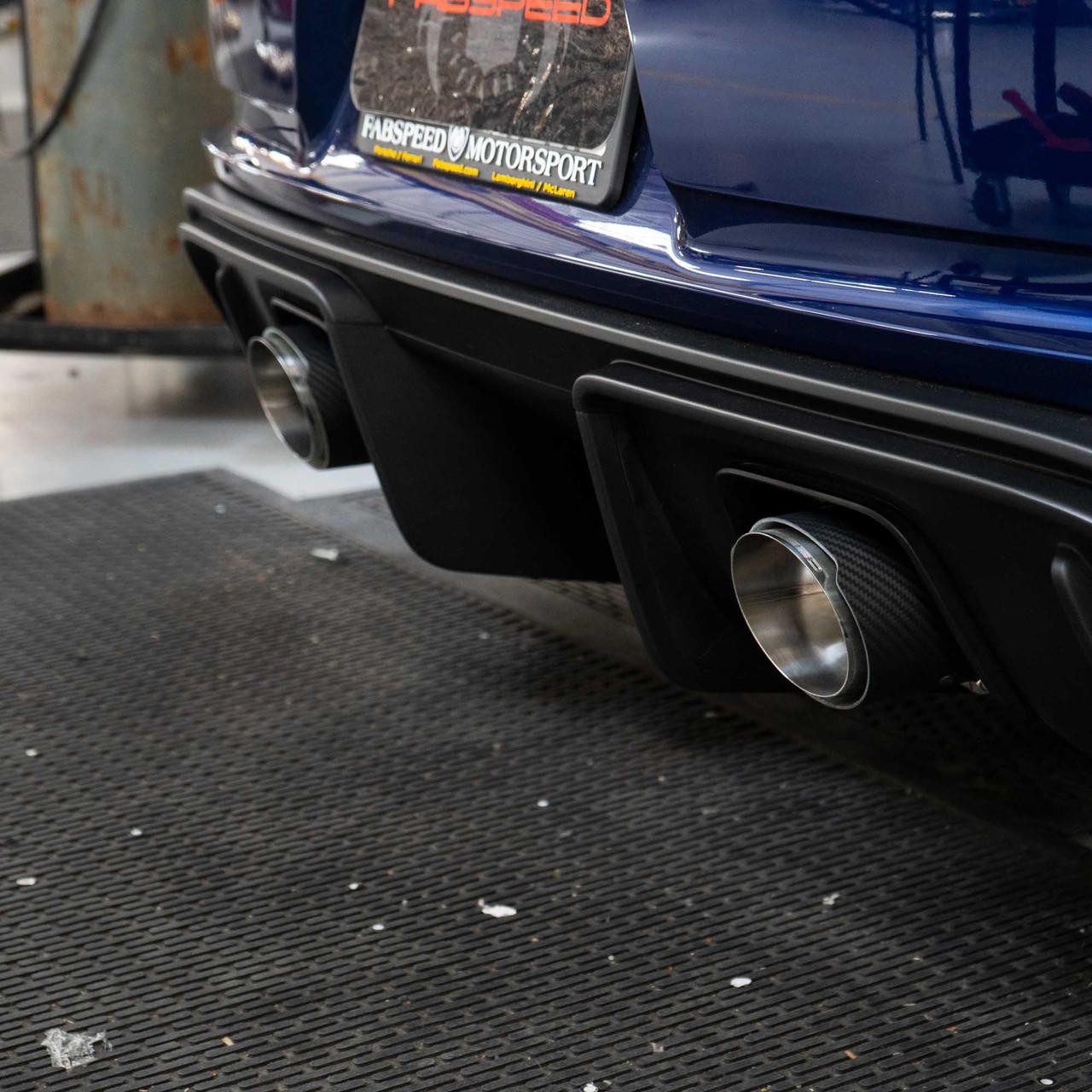 Fabspeed Deluxe Exhaust Tips for 982 Porsche 718 Boxster GTS and 718 Cayman GT4 / GT4 RS / GTS / Spyder