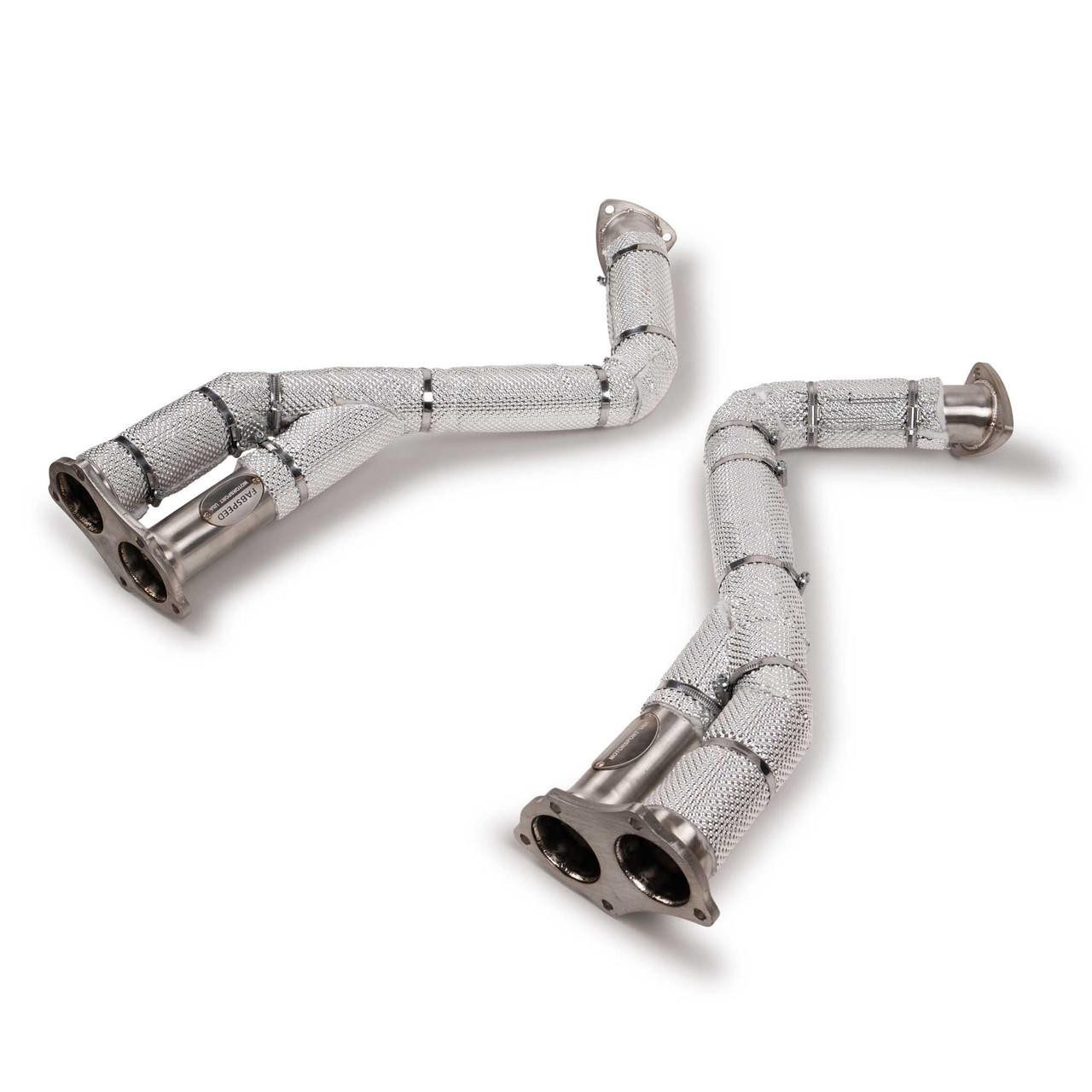 Fabspeed Over Axle Link Pipes for 982 Porsche 718 Boxster GTS and 718 Cayman GT4 / GTS / Spyder