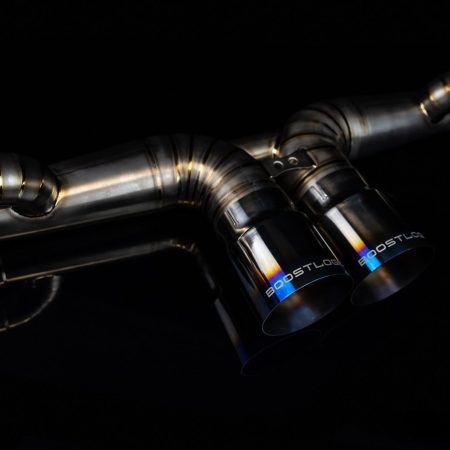 Boost Logic Titanium Center Muffler for 991 Porsche 911 GT3 / GT3 RS [BL 04050409]