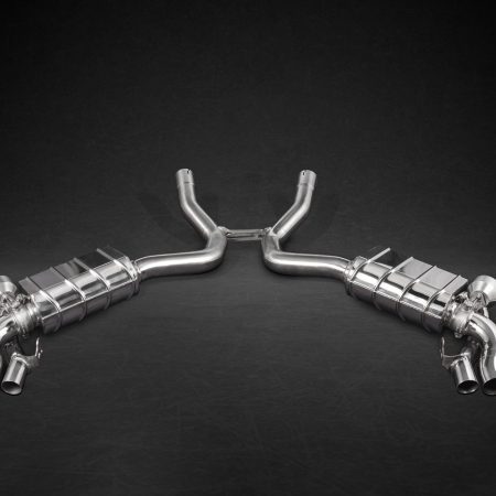 Capristo Valved Exhaust with Mid-Pipes for C217 Mercedes-AMG S65 [02MB08103011]