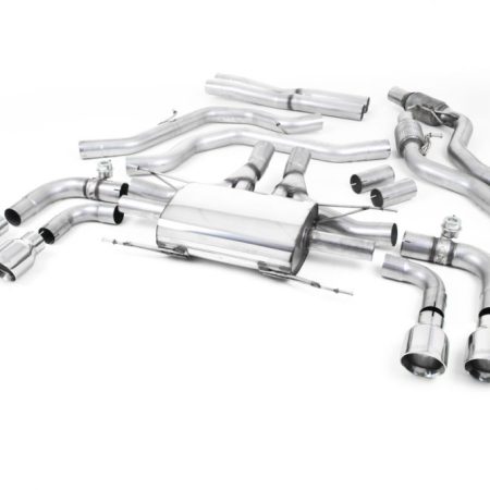 Milltek Valved & Resonated Catback Exhaust System for Alfa Romeo Giulia Quadrifoglio