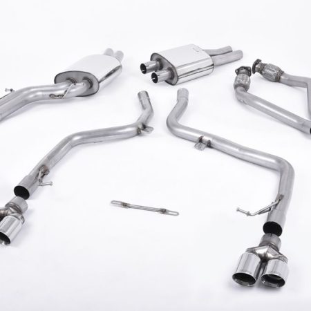 Milltek Non-Resonated Catback Exhaust System for B8 Audi S5 Cabriolet