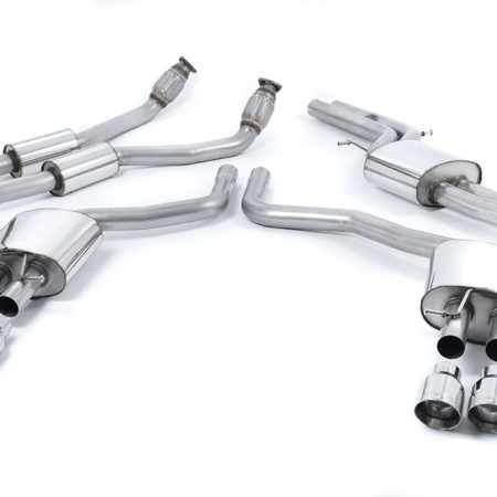 Milltek Resonated Catback Exhaust System w/ EC Approval for C7 Audi S6 & S7