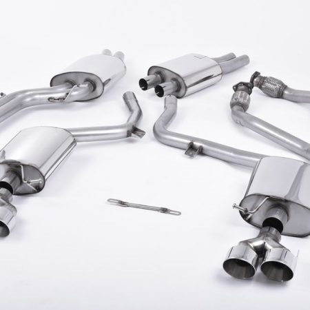 Milltek Resonated Catback Exhaust System for B8.5 Audi S4 / S5 Sportback