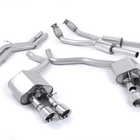 Milltek Valved & Non-Resonated Catback Exhaust System for C7 Audi S6 / S7