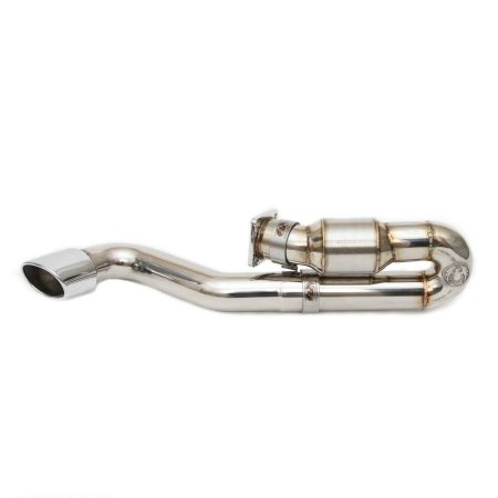 Fabspeed Muffler Bypass Exhaust System with Sport Cat for 930 Porsche 911 Turbo