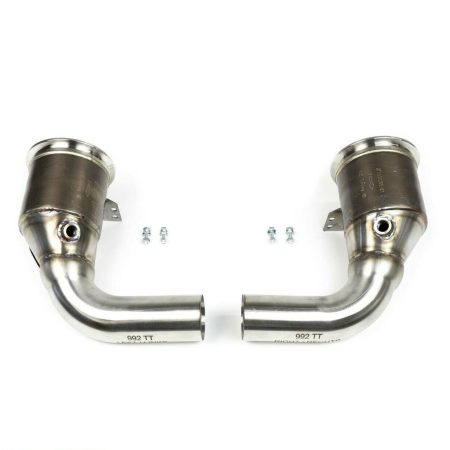 Fabspeed Sport Cats for 992 Porsche 911 Turbo & Turbo S