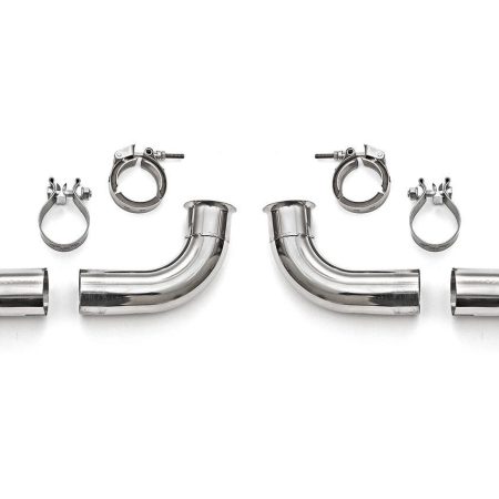 Fabspeed Competition Muffler Outlets w/ Adjustable Turndowns for 996 Porsche 911 GT3