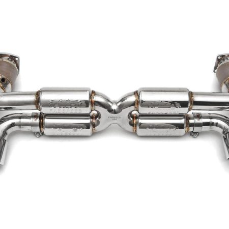 Fabspeed Supersport 70mm X-Pipe Exhaust System for 996 Porsche 911 Turbo