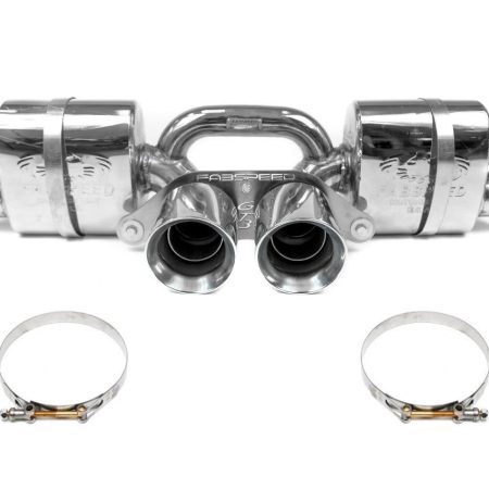 Fabspeed Center Mini Maxflo Performance Exhaust System for 997.1 Porsche 911 GT3 & GT3 RS