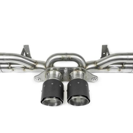 Fabspeed Center Muffler Bypass Pipes for 997.1 Porsche 911 GT3 & GT3 RS