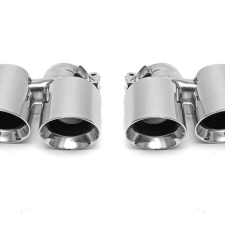 Fabspeed Deluxe Quad-Style Tips for 997.1 Porsche 911 Turbo