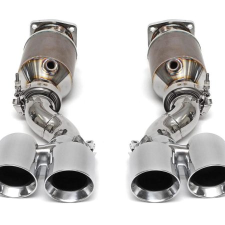 Fabspeed Muffler Bypass Exhaust System for 997.1 Porsche 911 Turbo