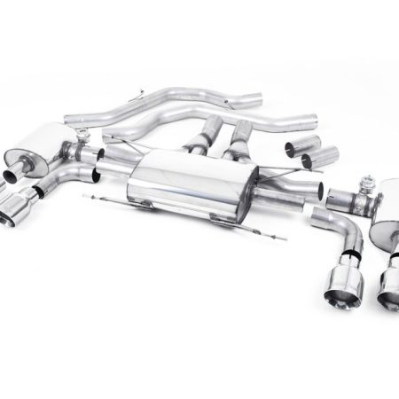 Milltek Valved Front-Pipe-Back Exhaust System w/ EC Approval for Alfa Romeo Giulia Quadrifoglio