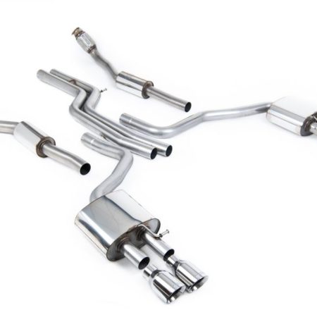 Milltek Non-Resonated Catback Exhaust System for C7 Audi S6 / S7