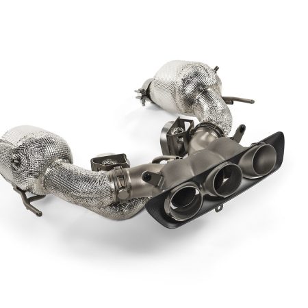 Akrapovič Titanium Slip-On Race Line Exhaust System for Ferrari 296 GTB