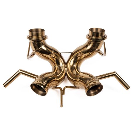 Fabspeed Supreme Titanium X-Pipe Exhaust for McLaren 600LT