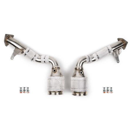 Fabspeed High Flow Sport Downpipe for 95B.2 Porsche Macan GTS / S / Turbo