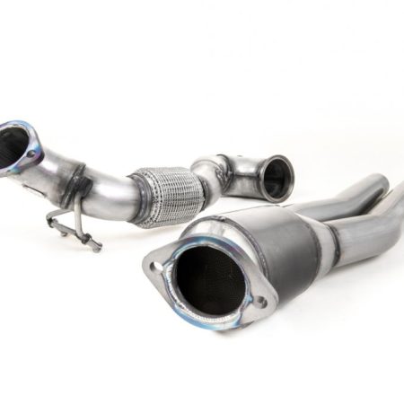 Milltek Large Bore Downpipe with Hi-Flow Sports Cat for 8V / 8Y Audi RS3 & MK3 Audi TTRS (non-OPF-GPF)