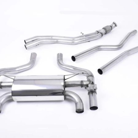Milltek Hollowtek Twin Valved Catback Exhaust System w/ EC Approval for F87 BMW M2