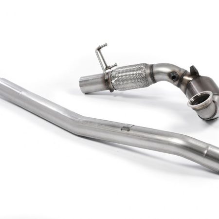 Milltek Large Bore Downpipe w/ Hi-Flow Sports Cat & EC Approval for 8V Audi S3 Quattro / 5F SEAT León Cupra ST / MK7 Volkswagen Golf R