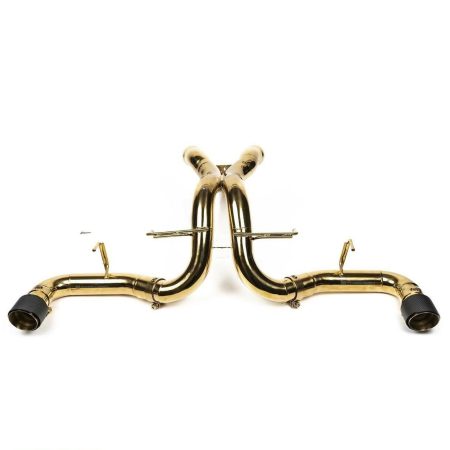 Fabspeed Supreme Titanium X-Pipe Exhaust System for McLaren 540C / 570 GT / 570S