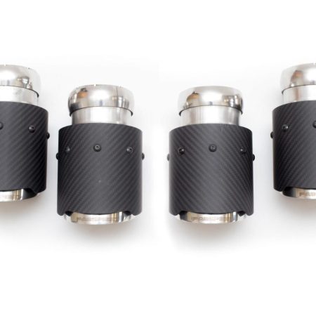 Fabspeed Deluxe Quad Style Tips for 9Y0 / 9Y3 Porsche Cayenne S