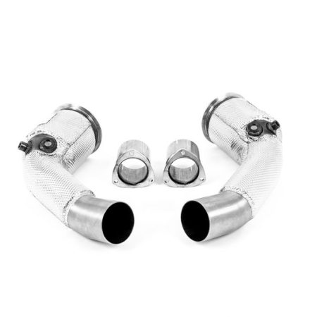 Milltek Large Bore Downpipes with Race Cats for C8 Audi RS6 / RS7 and D5 Audi S8