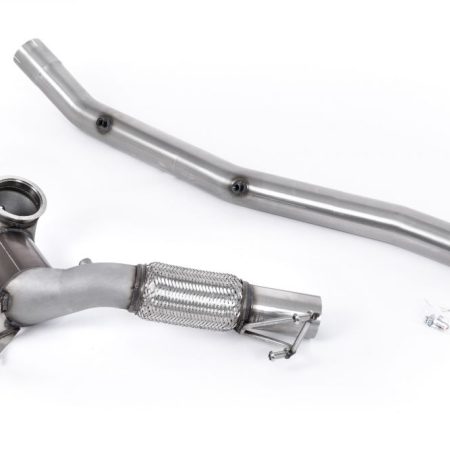 Milltek Large Bore Downpipe with Hi-Flow Sports Cat for 8Y Audi S3 / MK8 Volkswagen Golf R