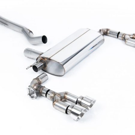 Milltek Valved OPF / GPF-Back Exhaust System with EC Approval (for MILLTEK x MAXTON diffuser) for F40 BMW M135i