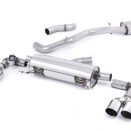 Milltek Valved & Resonated Catback Exhaust System w/ EC Approval for 8X Audi S1