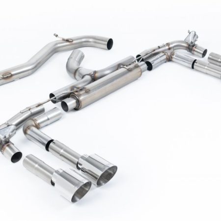 Milltek Valved & Non-Resonated Race Catback Exhaust System for 8Y Audi S3 Quattro (sedan)