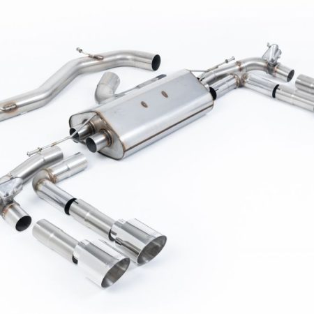 Milltek Road+ Valved & Non-Resonated Catback Exhaust System for 8Y Audi S3 Quattro (sedan)