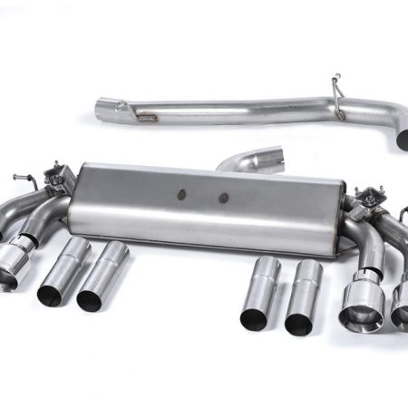 Milltek Valved & Non-Resonated Catback Exhaust System for 8V Audi S3 Quattro (sedan and convertible)